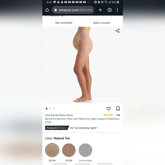 Maternity pantyhose - Picture 2 of 4